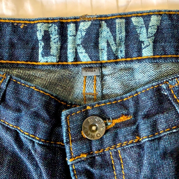 DKNY Boys Dark Blue Jeans - Picture 3 of 5